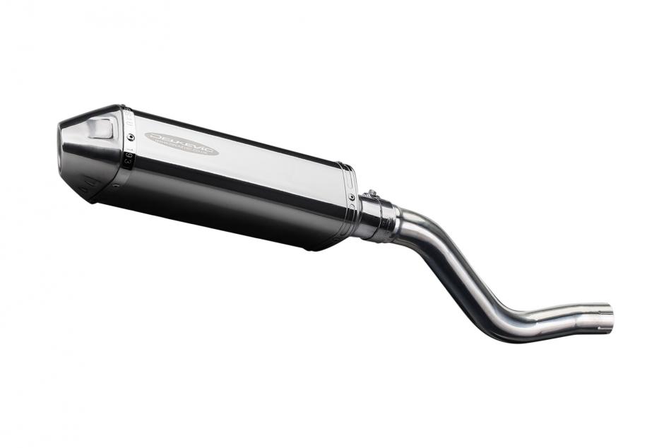 Kawasaki KLR650E 2008-2024 Echappement Silencieux 320mm Tri-Ovale Inox