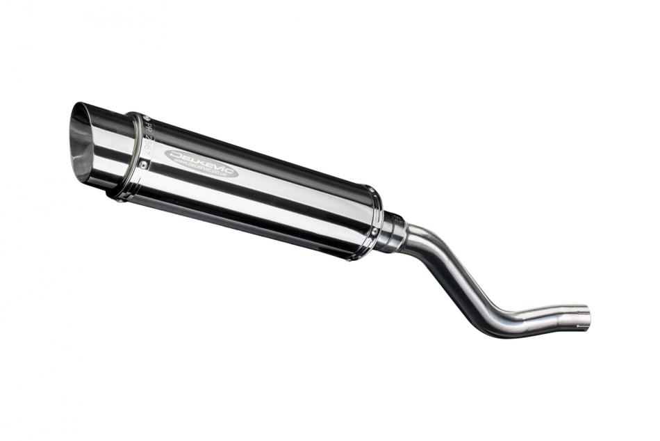 Kawasaki KLR650E 2008-2024 Echappement Silencieux 350mm Rond Inox