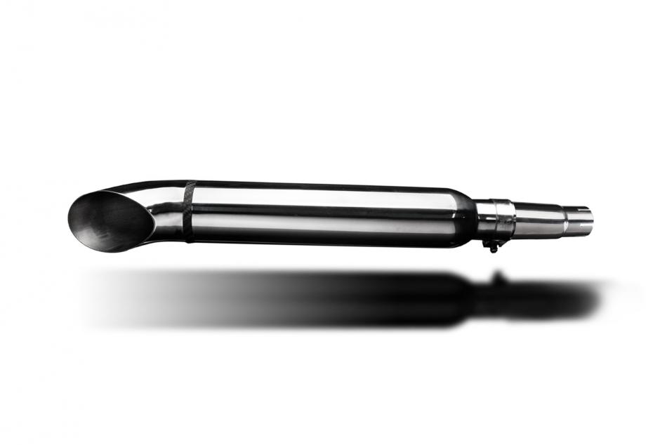 Suzuki LS Savage 86-16 KIT-Silencieux Custom Inox 410x80 Embout ï¿½tournï¿½