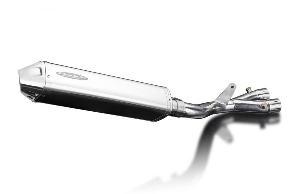 Yamaha MT-10 MT10 2016-2021 Echappement KIT-Silencieux 420mm Tri-Ovale Inox