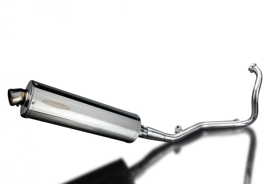 YAMAHA YZF-R125 2014-2016 Echappement Complet DECAT 450mm Ovale Inox