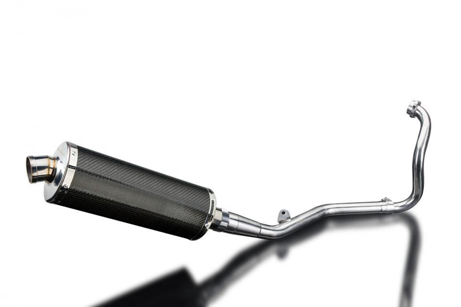 YAMAHA YZF-R125 2014-2016 Echappement Complet DECAT 350mm Ovale Carbone