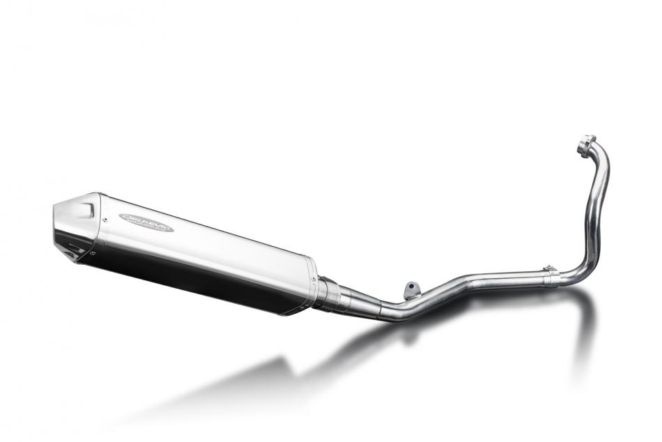 Yamaha YZF-R125 2014-2016 Echappement Complet Silencieux 420mm Tri-Ovale Inox