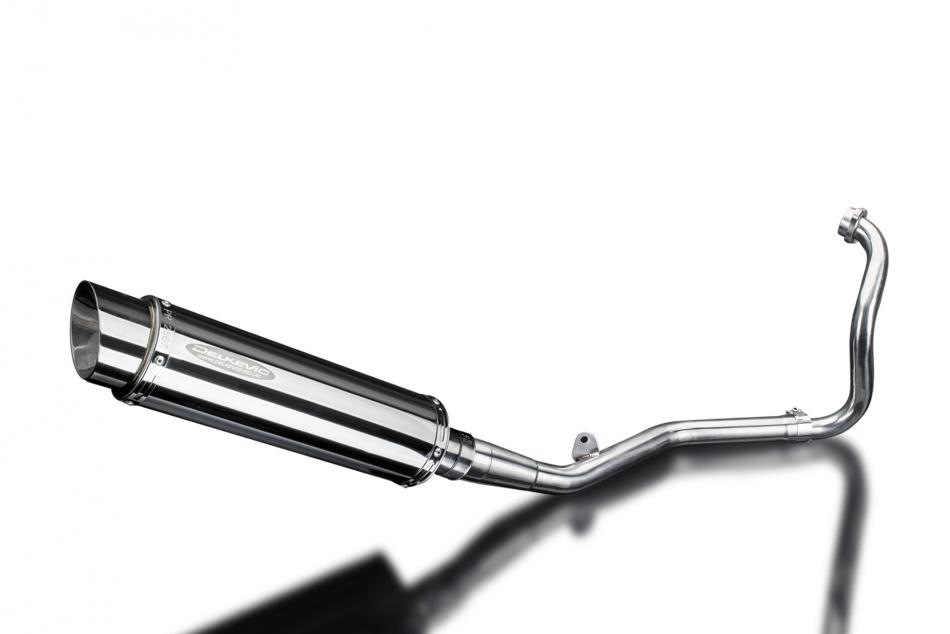 YAMAHA YZFR125 2014-2016 Echappement Complet DECAT Silencieux 350mm Rond Inox