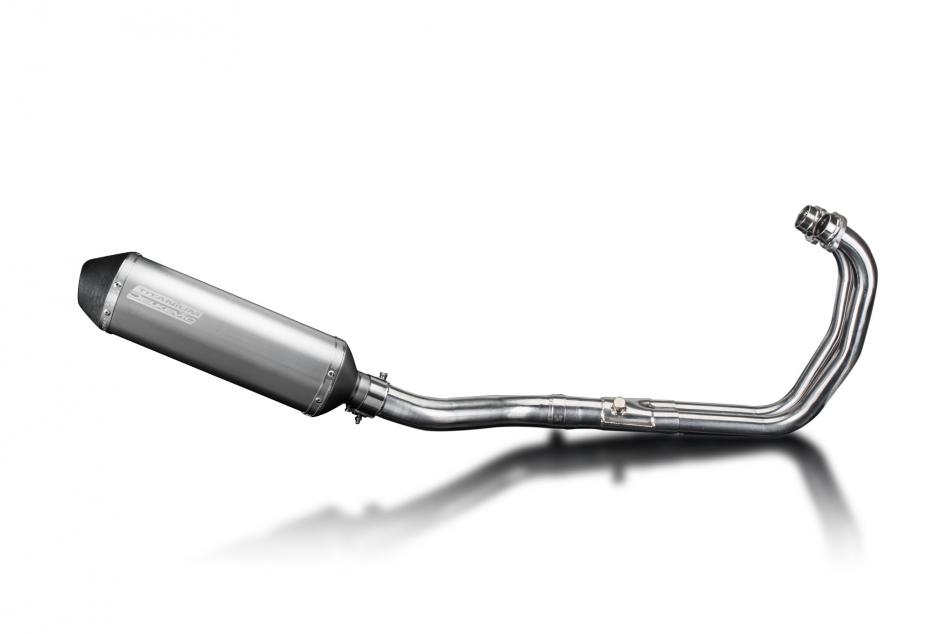 Yamaha YZF-R3 2015-2024 Echappement Complet 2-1 Silencieux 343mm X-Ovale Titane