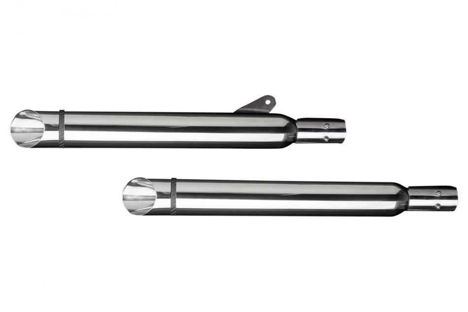 KAWASAKI VN1600 CLASSIC 2003-2008 Echappement CUSTOM Silencieux 550mm SLASHCUT