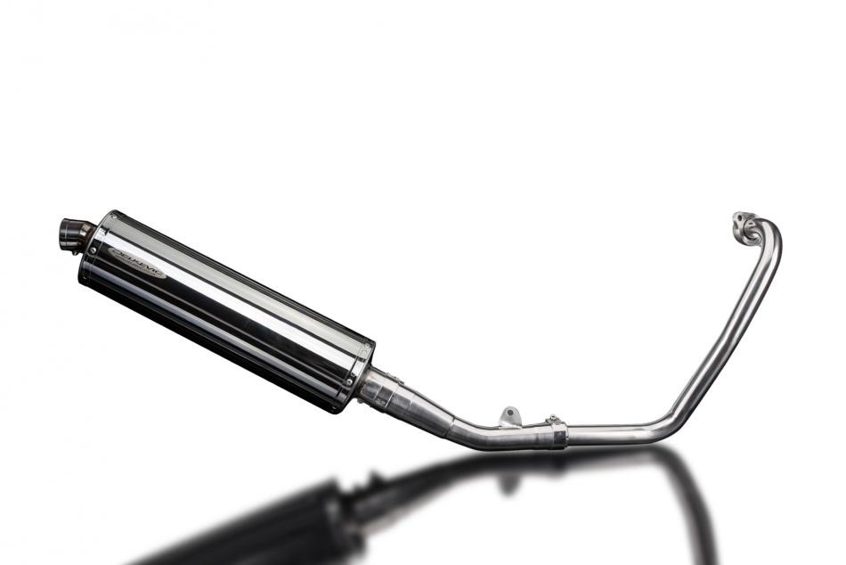 YAMAHA MT125 2014-2019 Echappement Complet 450mm Ovale Inox