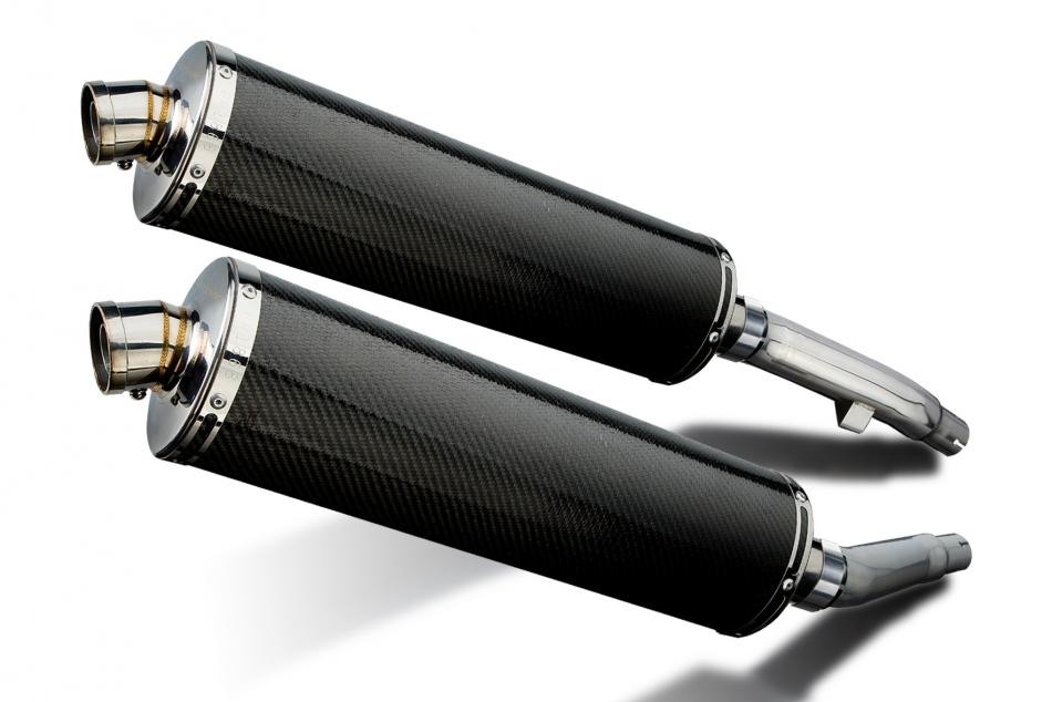 YAMAHA XJ900S DIVERSION 1994-2003 Echappement Silencieux 450mm Ovale Carbone