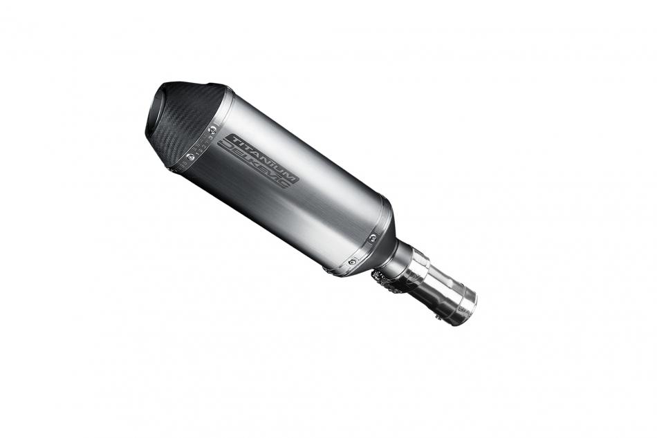 Triumph Tiger 900 GT 2020-2023 Echappement KIT-Silencieux 260mm X-Ovale Titane