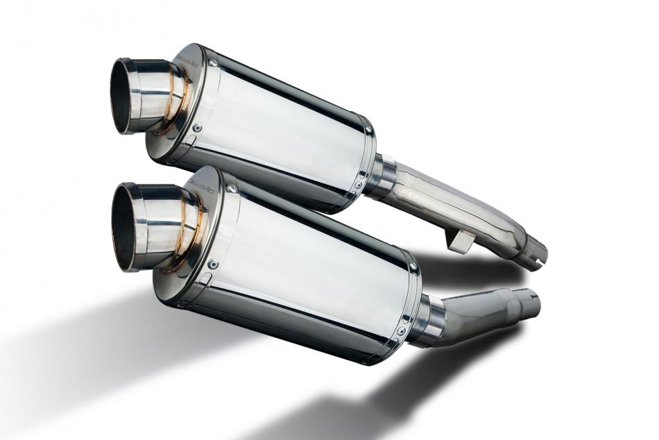 Yamaha XJ900S Diversion 1994-2003 Echappement KIT-Silencieux 225mm Ovale Inox