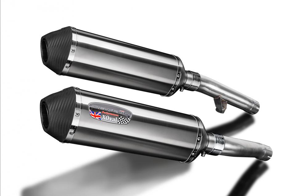Yamaha FJ1200 ABS 3XW 1991-1996 Echappement KIT-Silencieux 343mm X-Ovale Inox