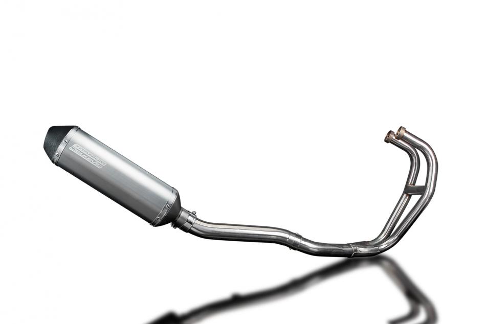 KAWASAKI GPZ500S GPZ400S 1987-2007 Echappement 2-1 Complet 343mm X-Ovale Titane