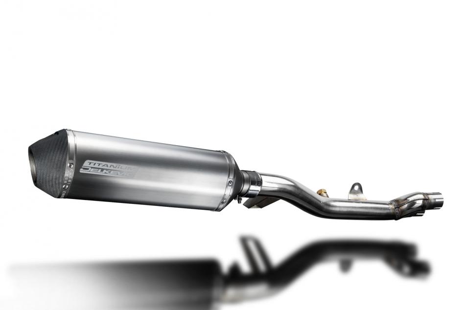 HONDA NT700V DEAUVILLE 06-15 KIT-Silencieux 343mm X-Ovale Titane