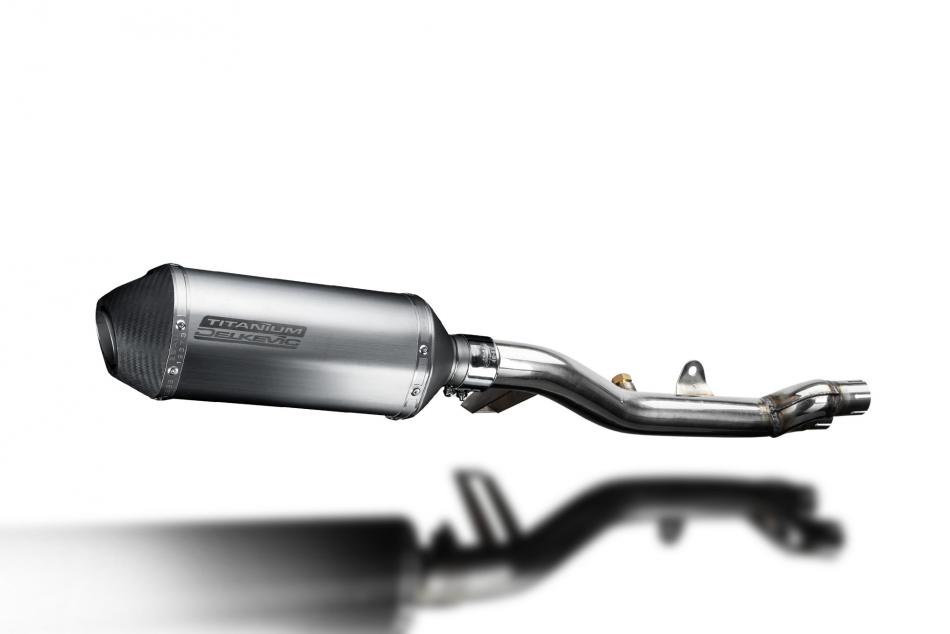 HONDA NT700V DEAUVILLE 06-15 KIT-Silencieux 260mm X-Ovale Titane