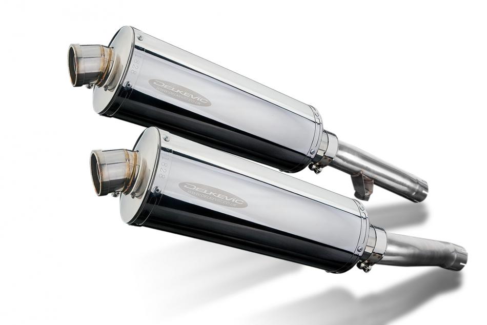 YAMAHA FJ1200 ABS 3XW 1991-1996 Echappement Silencieux 350mm Ovale Inox