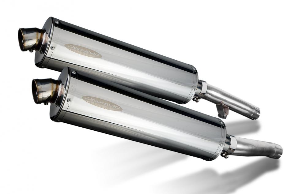 YAMAHA FJ1200 ABS 3XW 1991-1996 Echappement Silencieux 450mm Ovale Inox