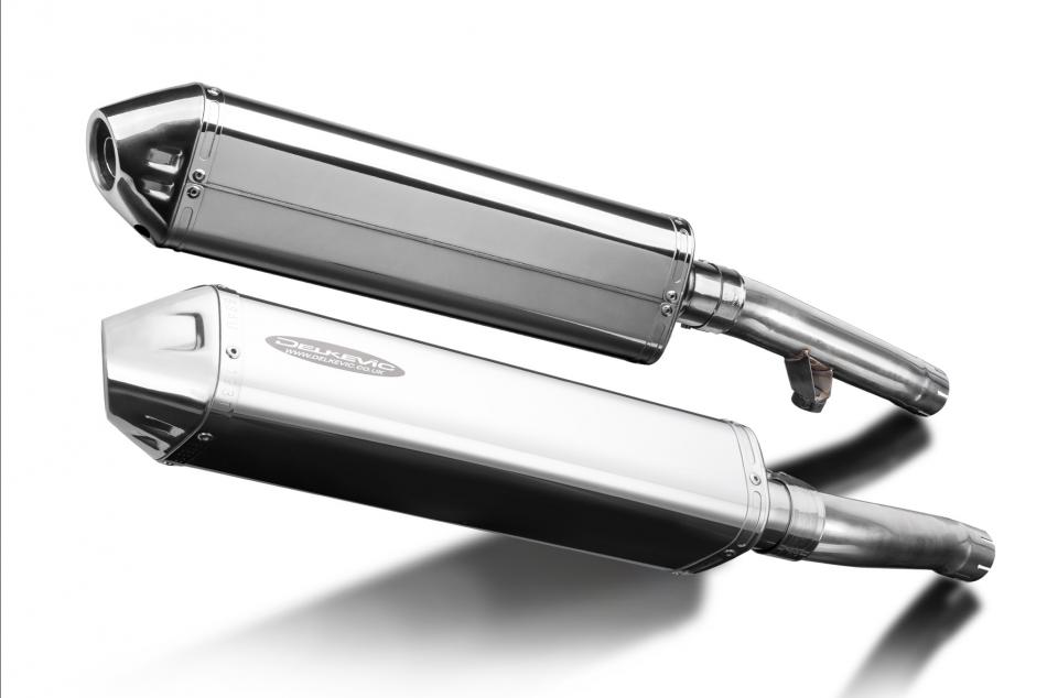 Yamaha FJ1200 ABS 3XW 1991-1996 Echappement KIT-Silencieux 420mm Tri-Ovale Inox