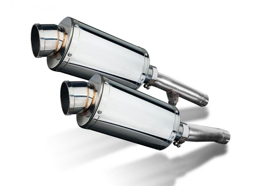 Yamaha FJ1200 ABS 3XW 1991-1996 Echappement KIT-Silencieux 225mm Ovale Inox