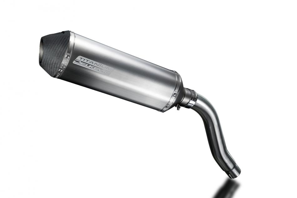 Honda XL650V Transalp 2000-2008 Echappement KIT-Silencieux 343mm X-Ovale Titane