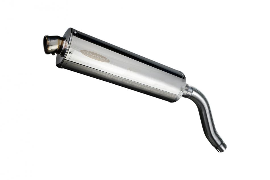 HONDA XL650V TRANSALP 2000-2008 Echappement Silencieux 450mm Ovale Inox