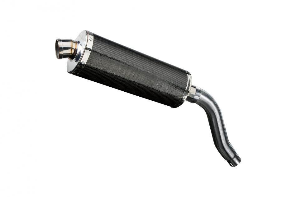 HONDA XL650V TRANSALP 2000-2008 Echappement Silencieux 350mm Ovale Carbone