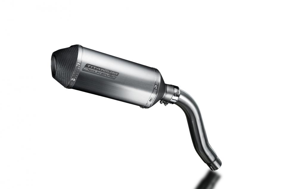 Honda XL650V Transalp 2000-2008 Echappement KIT-Silencieux 260mm X-Ovale Titane