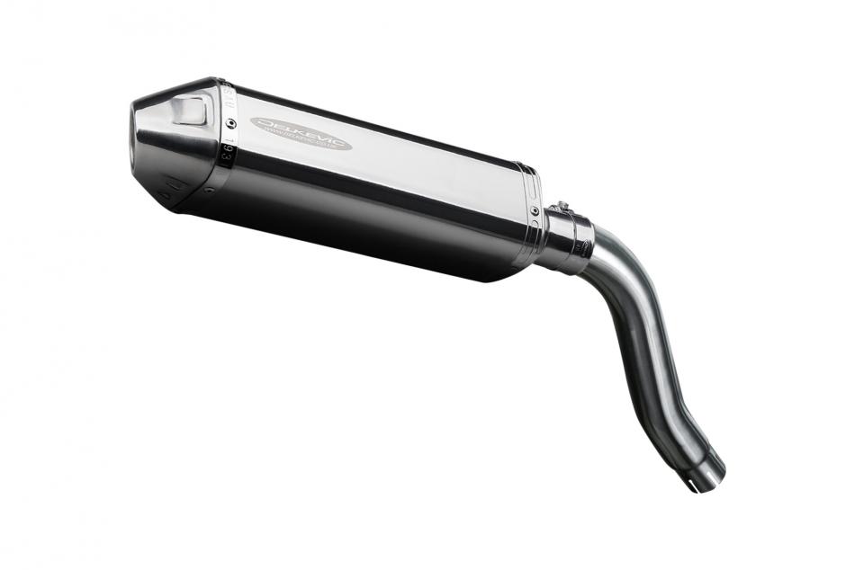 HONDA XL650V TRANSALP 2000-2008 Echappement Silencieux 320mm Tri-Ovale Inox