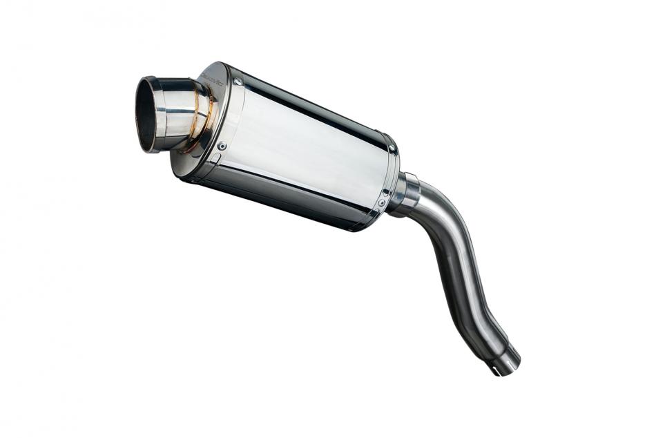 HONDA XL650V TRANSALP 2000-2008 Echappement Silencieux 225mm Ovale Inox PISTE