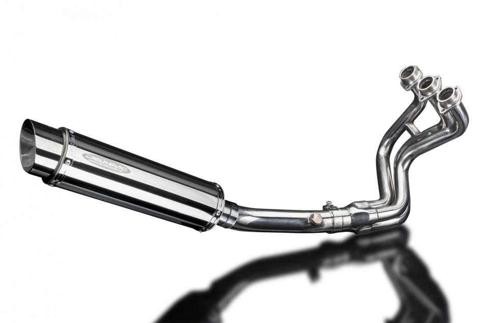 YAMAHA MT09 SPORT TRACKER 2015-2019 Echappement Complet 3-1 Pot 350mm Rond Inox