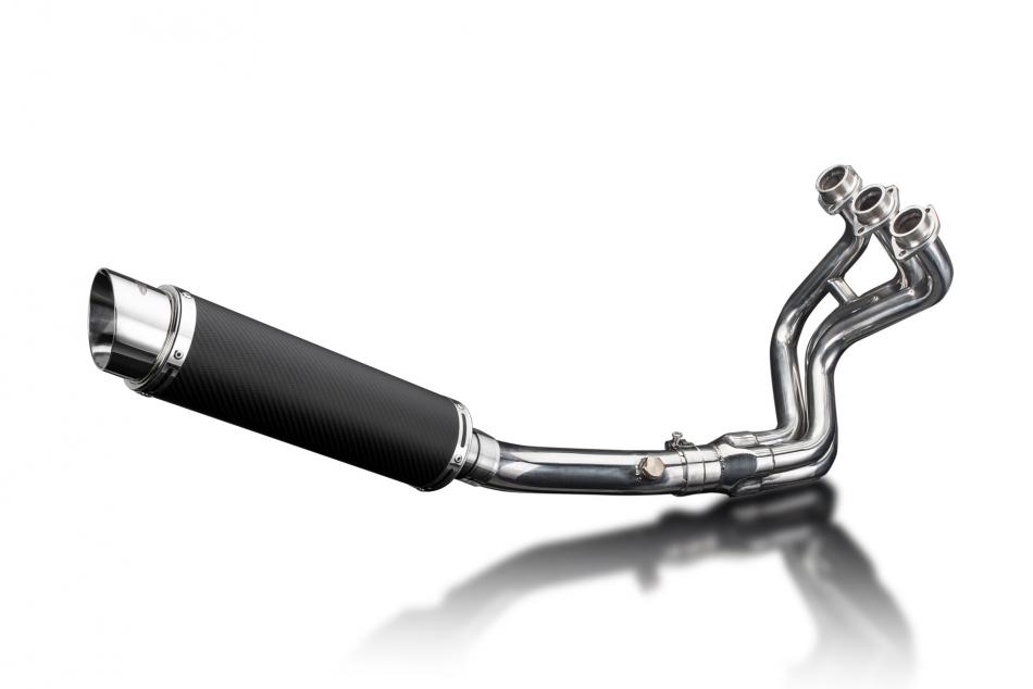 YAMAHA XSR900 2016-2020 Echappement Complet 3-1 Silencieux 350mm Rond Carbone