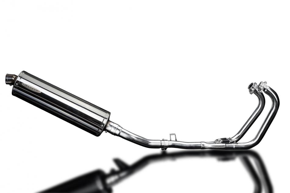 SUZUKI GW250 INAZUMA 2013-2018 Echappement Complet 450mm Ovale Inox