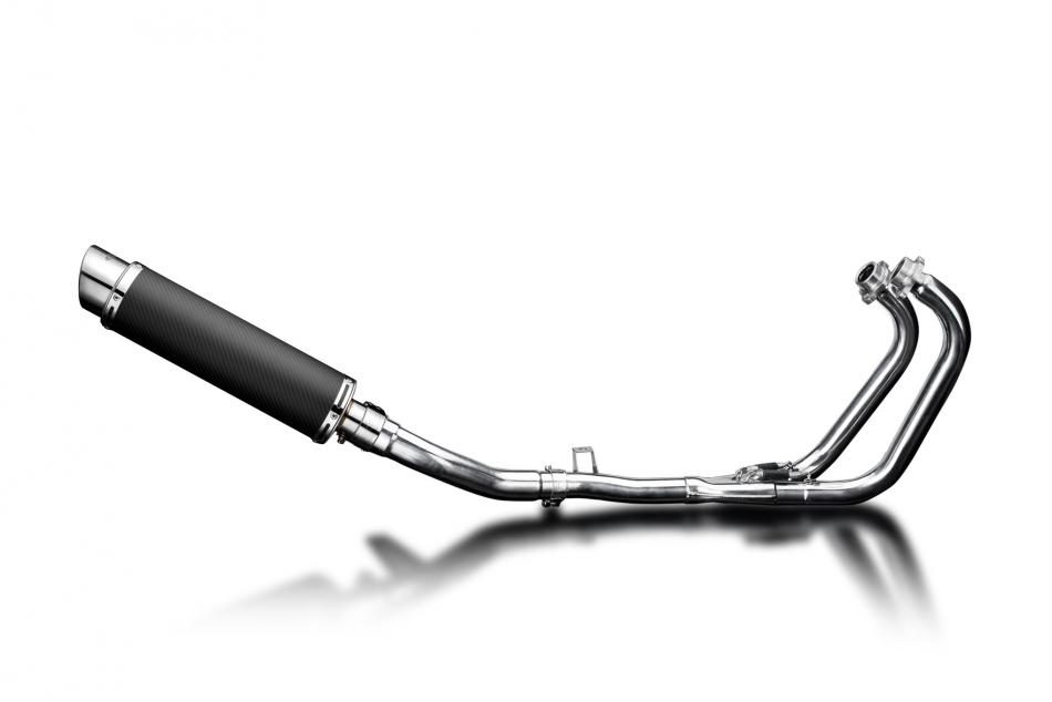 SUZUKI GW250 INAZUMA 2013-2018 Echappement Complet Silencieux 350mm Rond Carbone