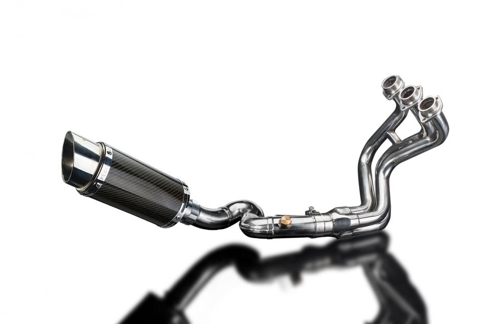YAMAHA TRACER 900 2015-2020 Echappement Complet 3-1 DECAT 200 Rond Carbone PISTE