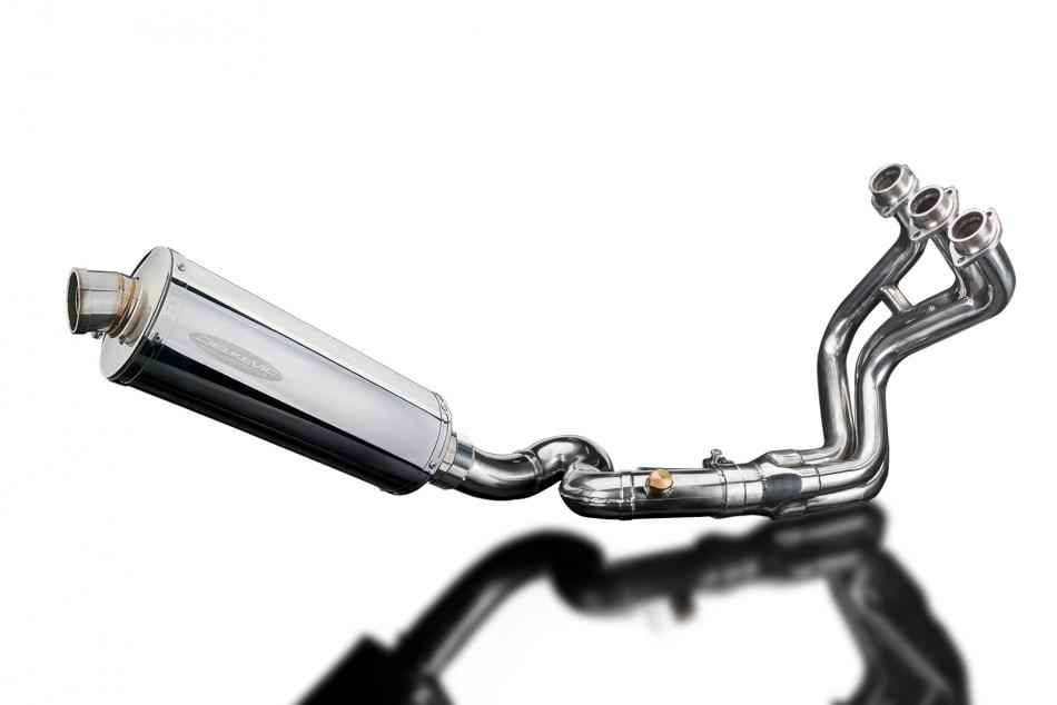 YAMAHA TRACER 900 2015-2020 Echappement Complet 3-1 DECAT Pot 350mm Ovale Inox