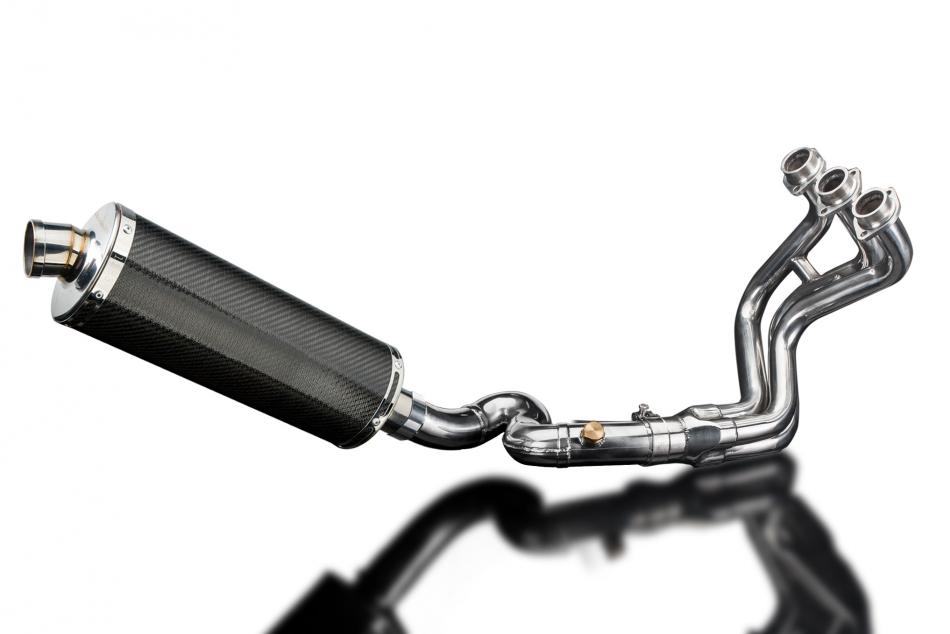YAMAHA TRACER 900 2015-2020 Echappement Complet 3-1 DECAT 350mm Ovale Carbone