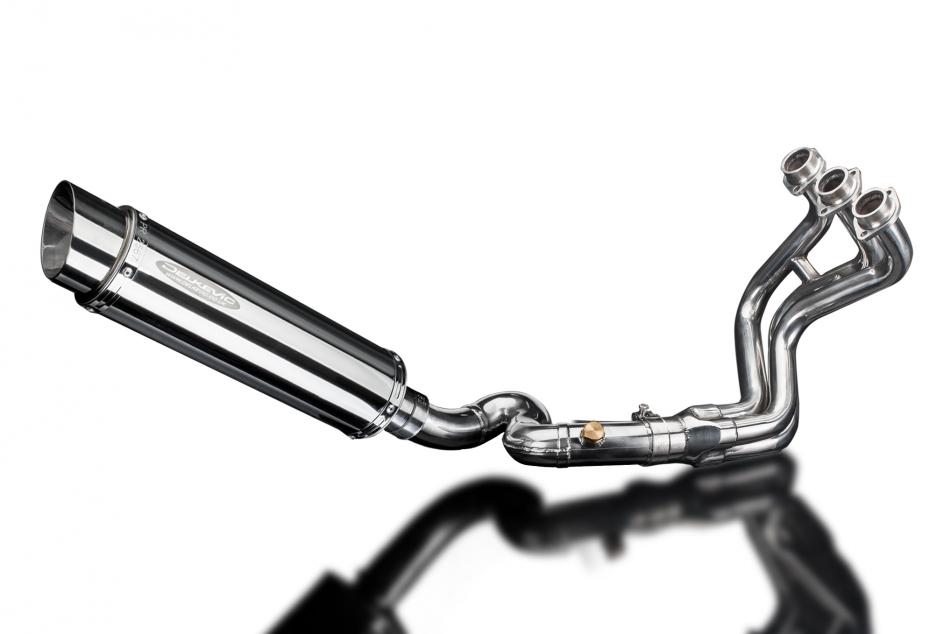 YAMAHA TRACER 900 2015-2020 Echappement Complet 3-1 DECAT Pot 350mm Rond Inox