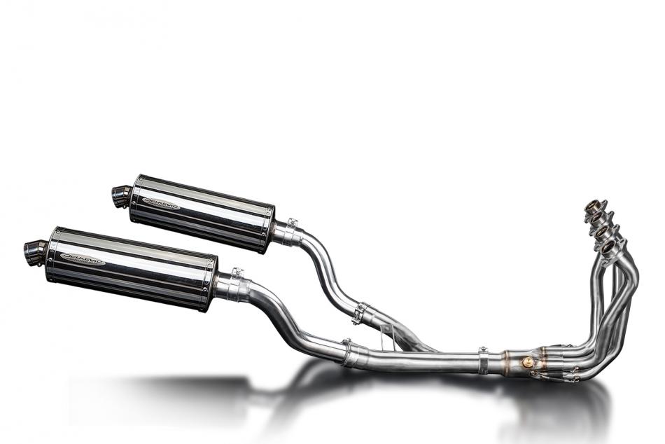 KAWASAKI Z1000 Z1000SX 2010-2020 Echappement 4-2 Complet Pot 350mm Ovale Inox