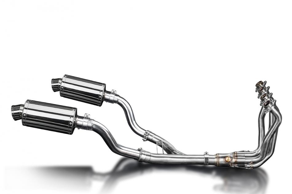 KAWASAKI Z1000 Z1000SX 2010-2020 Echappement 4-2 Complet 225 Ovale Inox PISTE