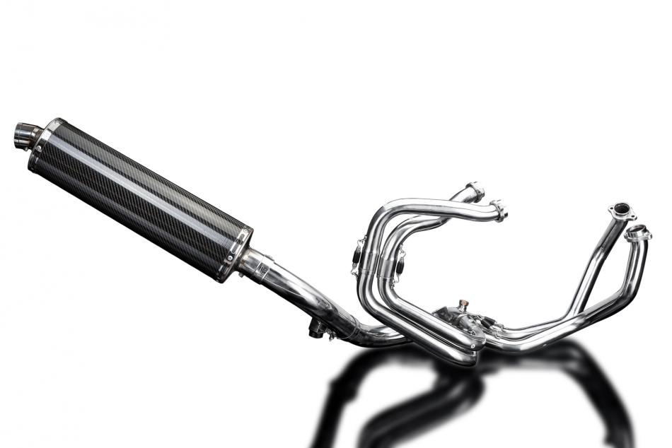 HONDA VFR800F14-18 VFR800X15-18 Echappement Complet 4-1 Pot 450 Ovale Carbone