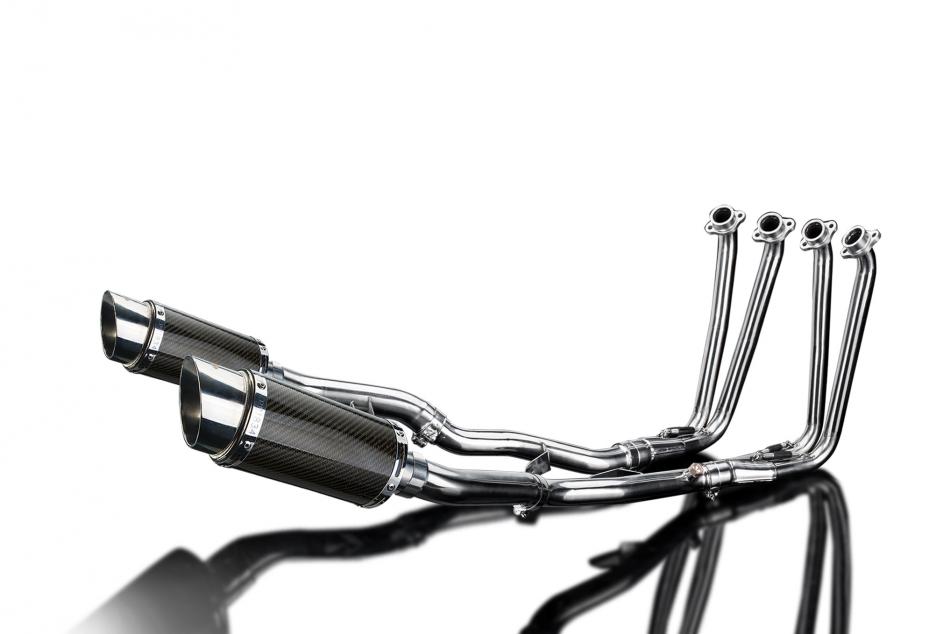 YAMAHA FJR1300 2006-2024 Echappement Complet 4-2 DECAT 200mm Rond Carbone PISTE