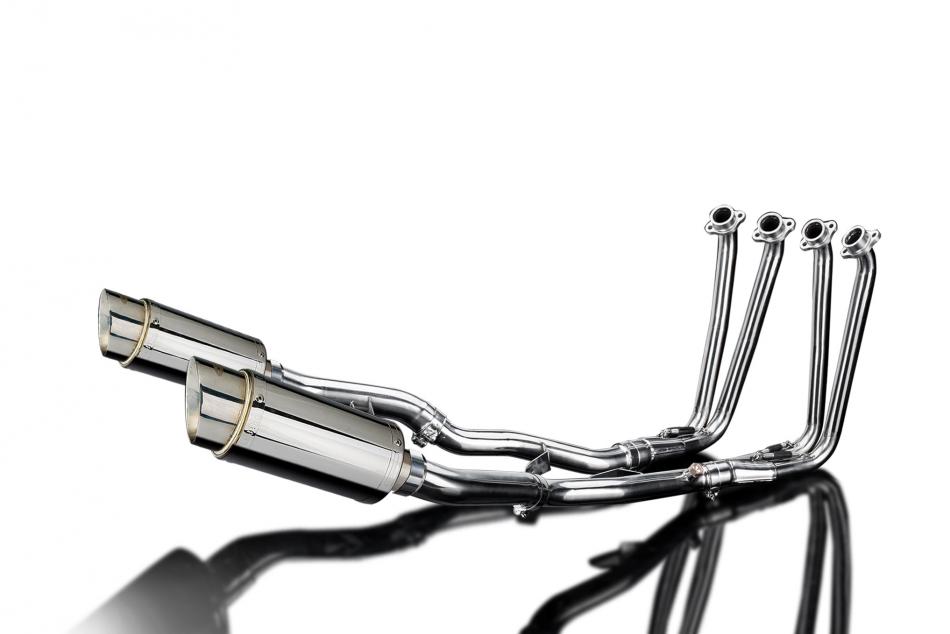 YAMAHA FJR1300 2006-2024 Echappement Complet DECAT 4-2 Pot 200 Rond Inox PISTE