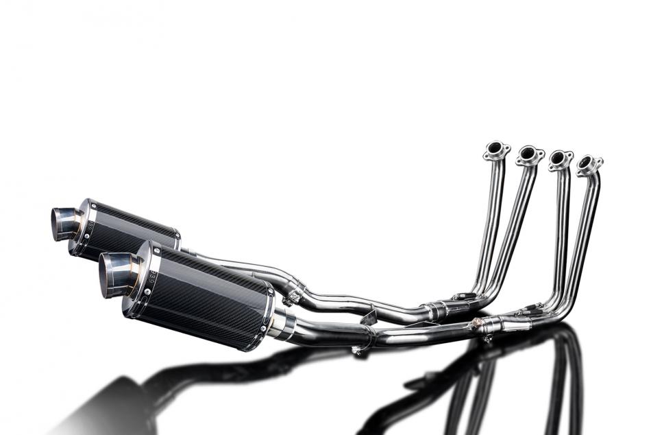 YAMAHA FJR1300 2006-2024 Echappement Complet 4-2 DECAT 225mm Ovale Carbone PISTE