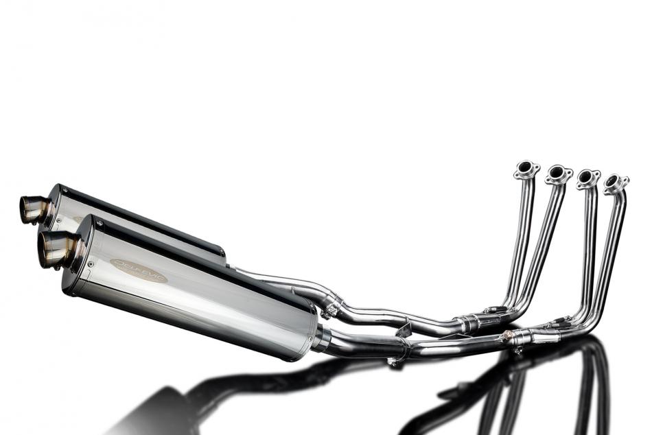 YAMAHA FJR1300 2006-2024 Echappement Complet 4-2 DECAT 450mm Ovale Inox