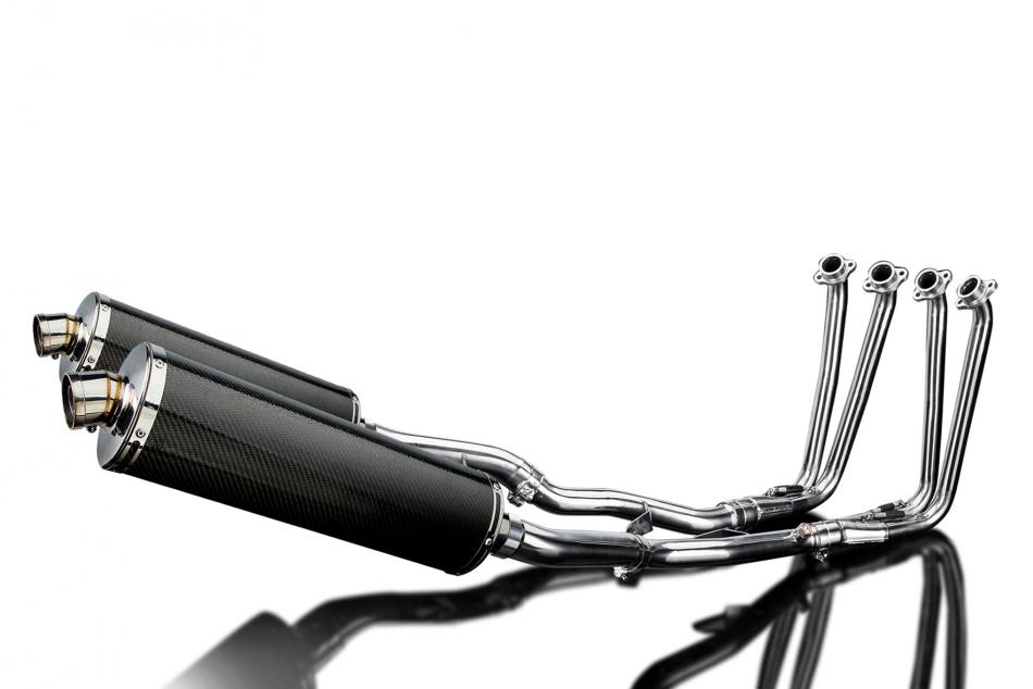 YAMAHA FJR1300 2006-2024 Echappement Complet DECAT 4-2 Pot 450 OvaleCarbone