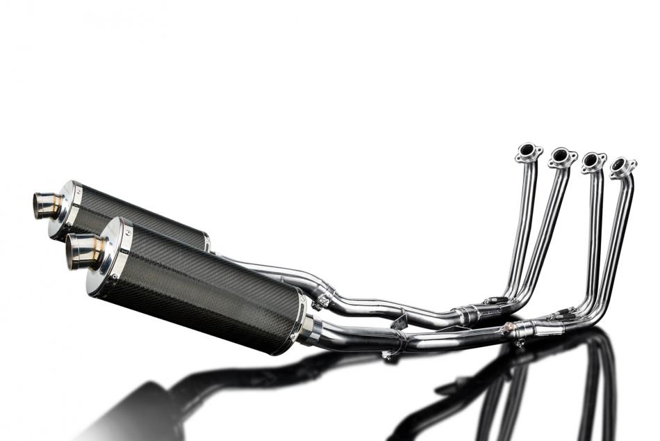 YAMAHA FJR1300 2006-2024 Echappement Complet 4-2 DECAT 350mm Ovale Carbone