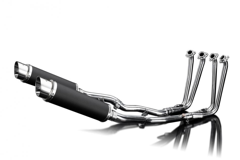 YAMAHA FJR1300 2006-2024 Echappement Complet DECAT 4-2 Silencieux350 RondCarbone