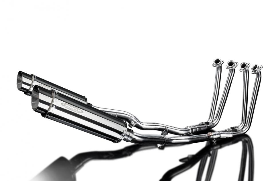 YAMAHA FJR1300 2006-2024 Echappement Complet DECAT 4-2 Silencieux350mm Rond Inox