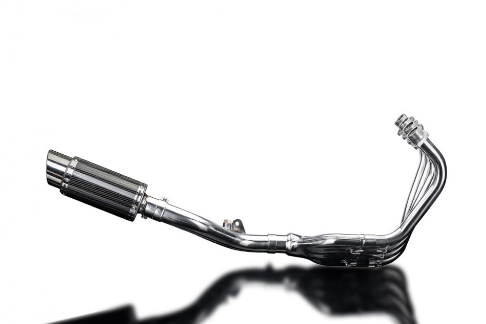 HONDA CB600F HORNET 2007-2013 Echappement 4-1 Complet 200mm Rond Carbone PISTE