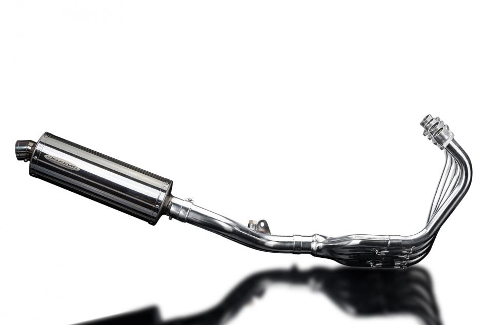 HONDA CB600F HORNET 2007-2013 Echappement 4-1 Complet 350mm Ovale Inox