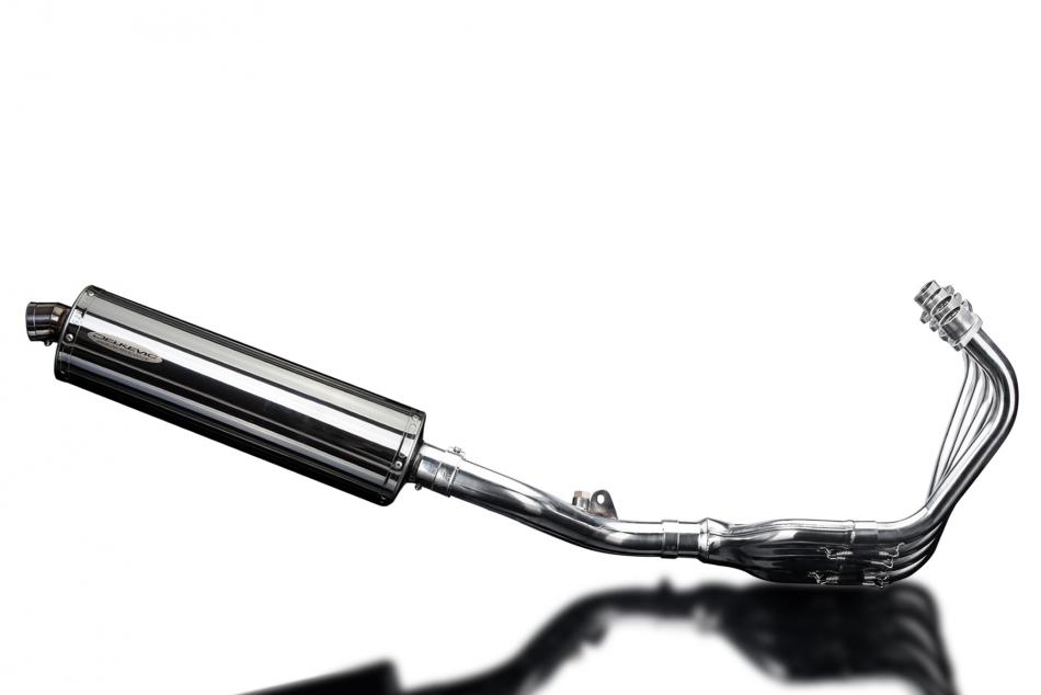 HONDA CB600F HORNET 2007-2013 Echappement 4-1 Complet 450mm Ovale Inox